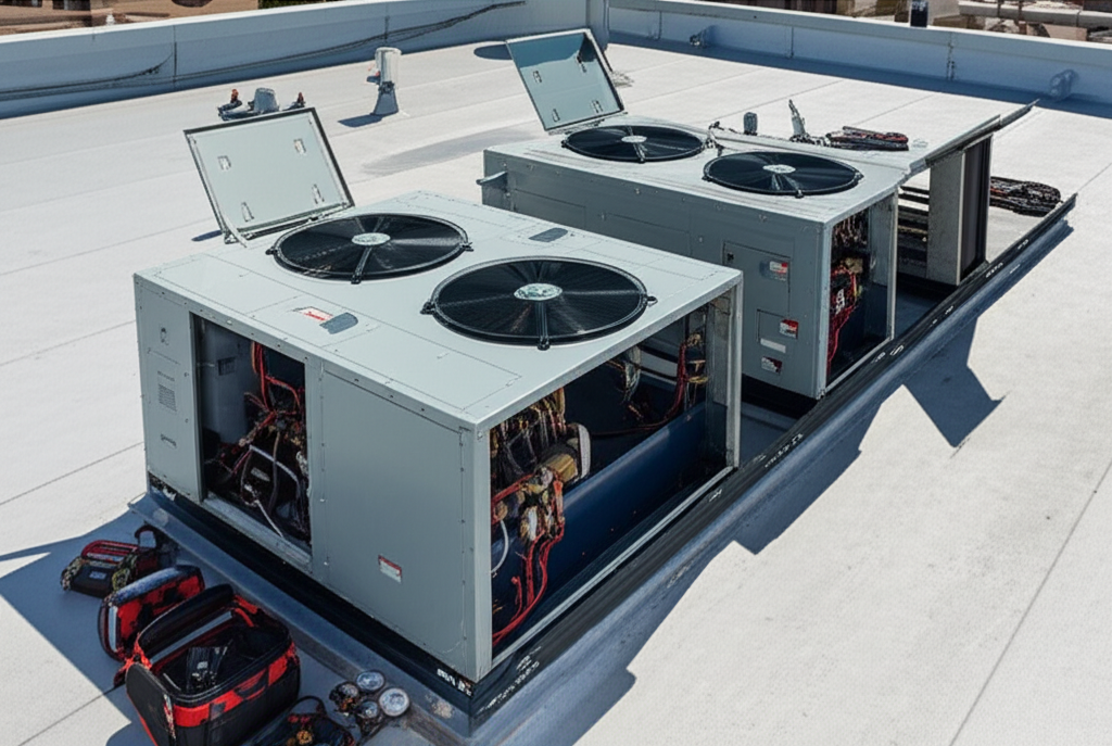 Commercial Rooftop Unit Repair