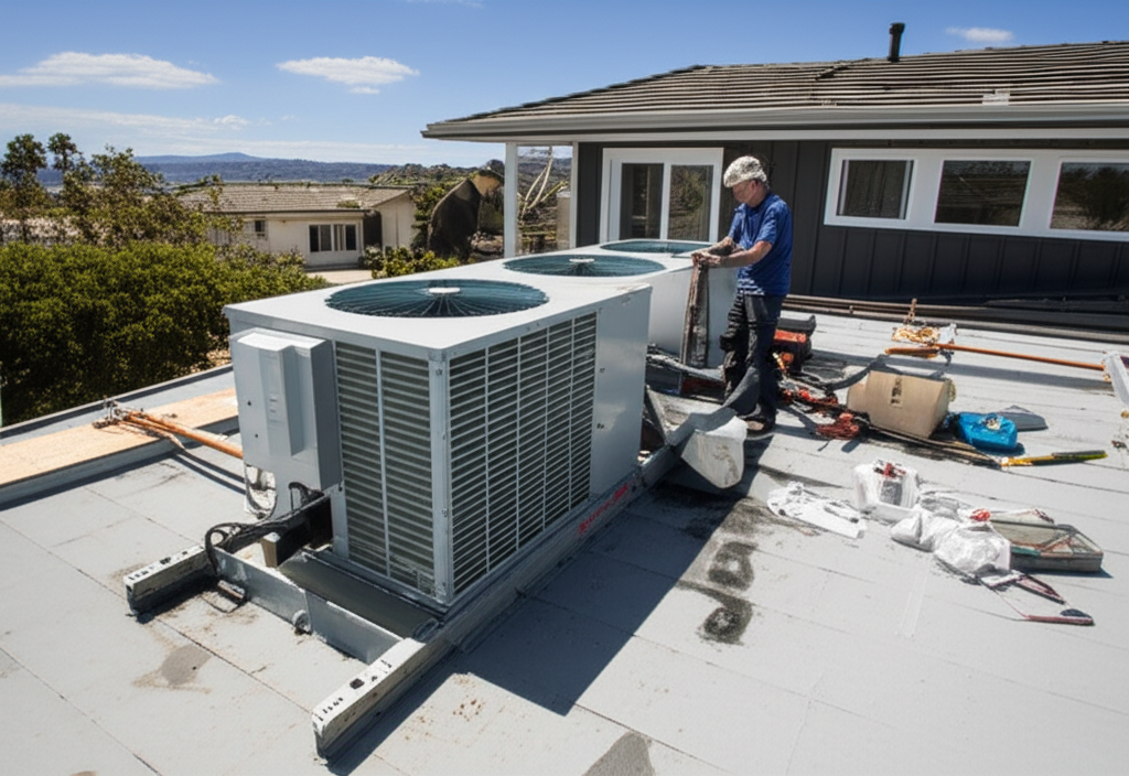 Commercial Rooftop Unit Repair
