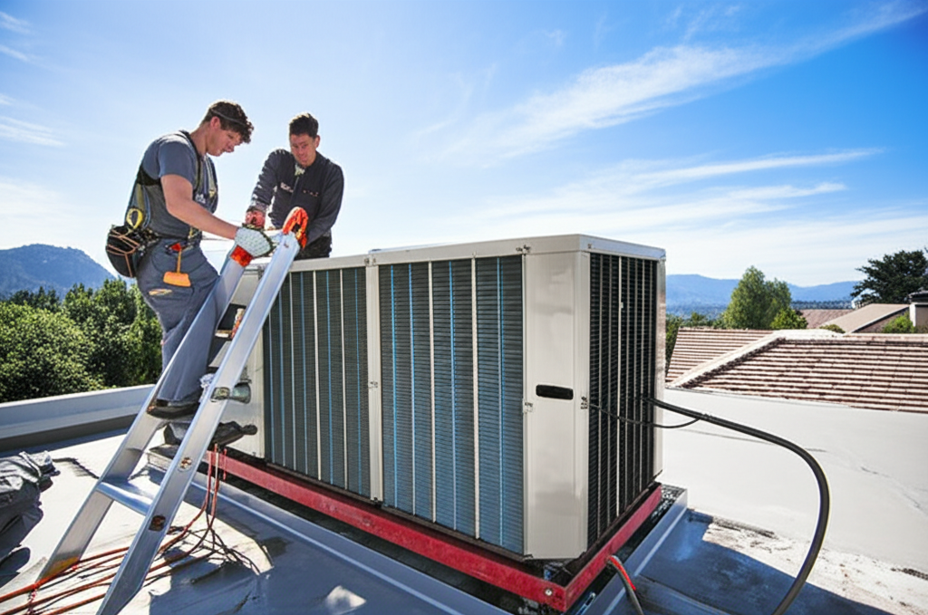 Commercial Rooftop Unit Repair